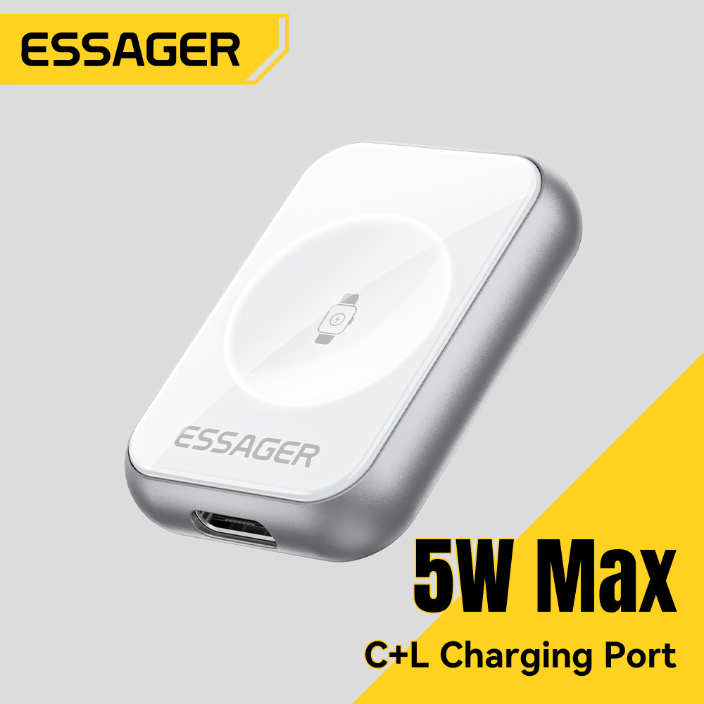 Iwatch Smartwatch Series 7 - Essager 5W Magnetic Wireless Charger for
