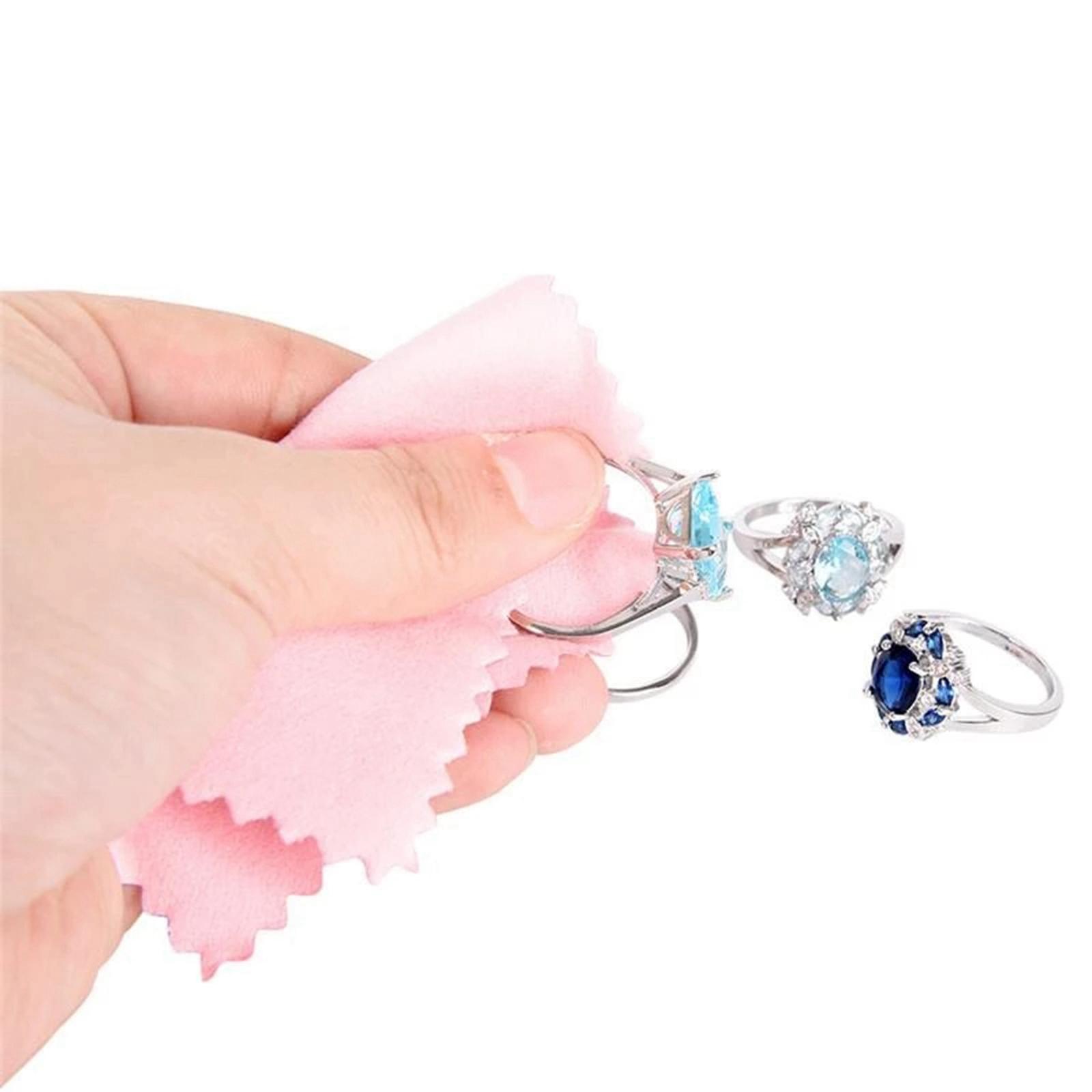 Watch Polishing Cloth - 50 Pcs Jewelry Cleaning Polishing Cloth