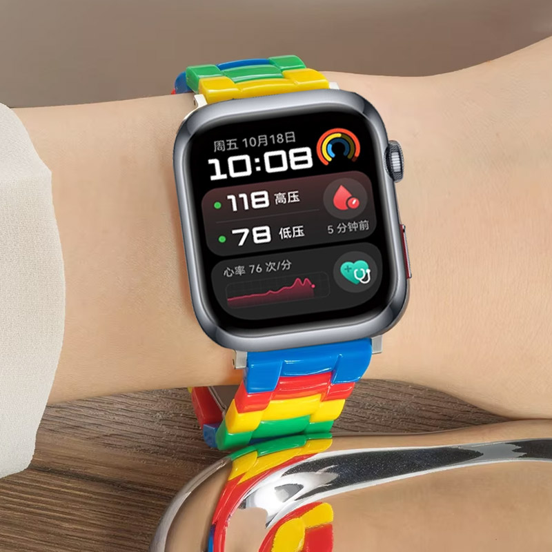 Smartwatch Stylish Watches For Women - Stylish Candy Color Resin Strap For