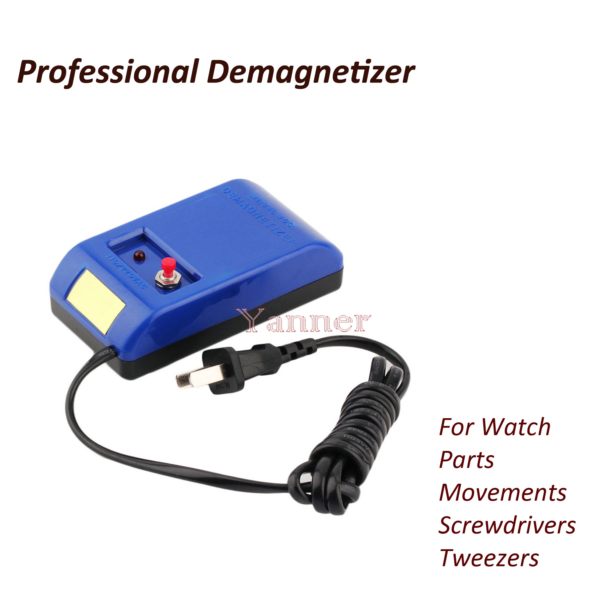 Electric Demagnetizer (EU & US - огляд і ціна Watchmaker Screwdriver