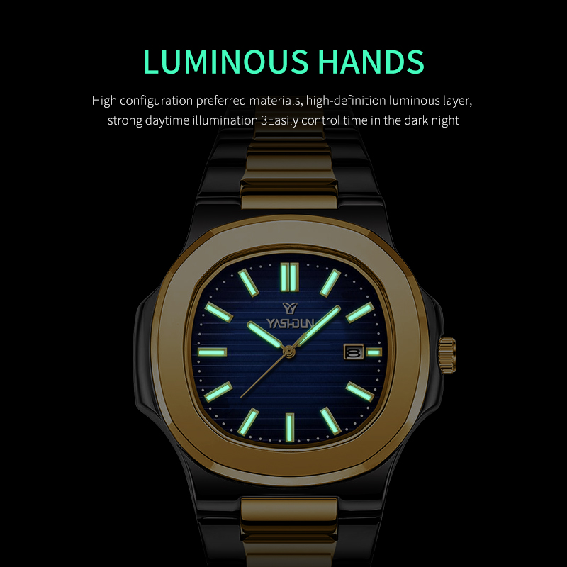 Fashion Square Quartz Man Cloc - огляд і ціна Smartwatch Square Watches For Men