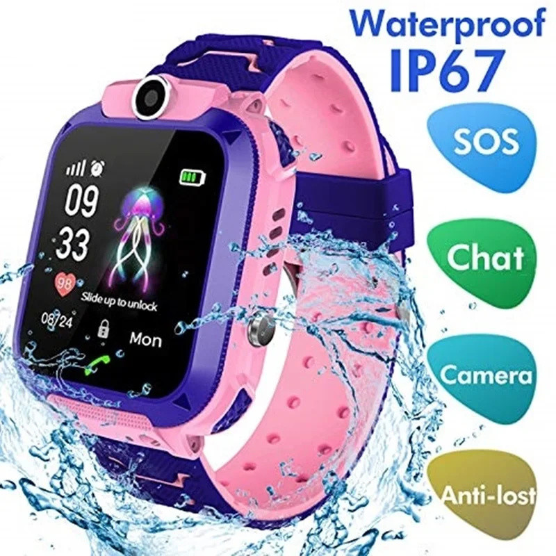 2G Kids Smart Watch SOS Call L - огляд і ціна Smartwatch Watches Gift For Boys
