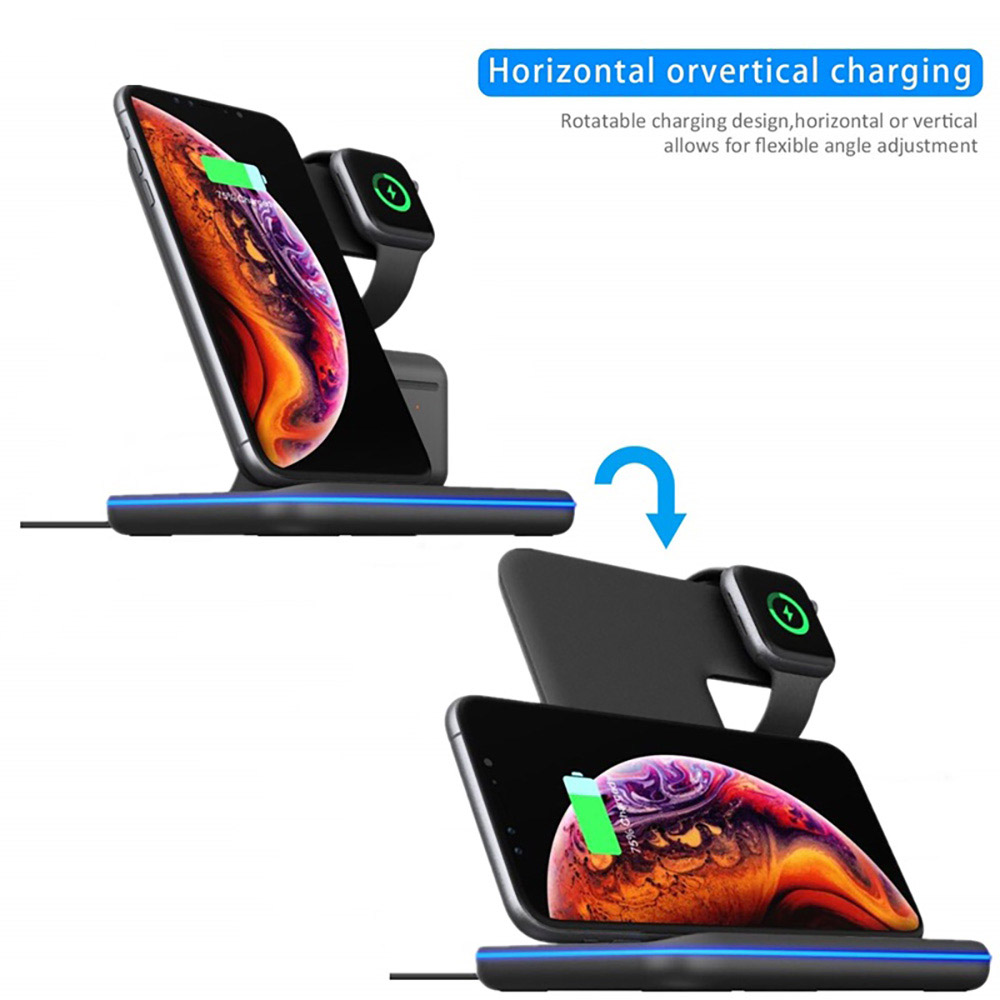 15W Fast Qi Wireless Charger S - огляд і ціна Watch Xs8