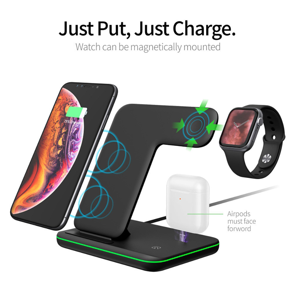 15W Fast Qi Wireless Charger S - огляд і ціна Watch Xs8