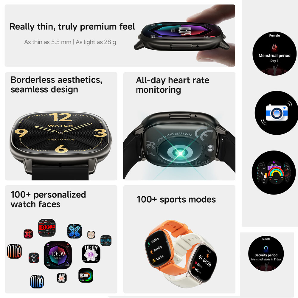 New Ultra-thin Fashion Smartwa - огляд і ціна Smartwatch Stylish Watches For Women