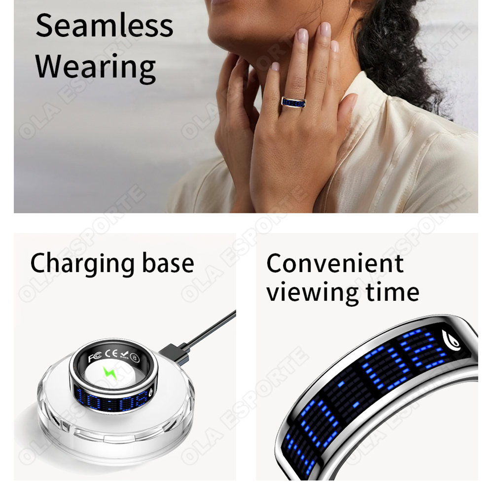 Cyber Style Smart Ring With Sc - огляд і ціна Couple Watches Smartwatch