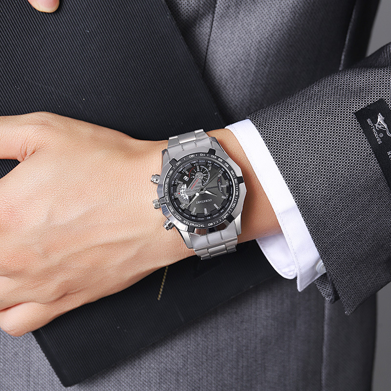 Luxury Men's Quartz Watch Stee - огляд і ціна Smartwatch Watches Gift For Boys