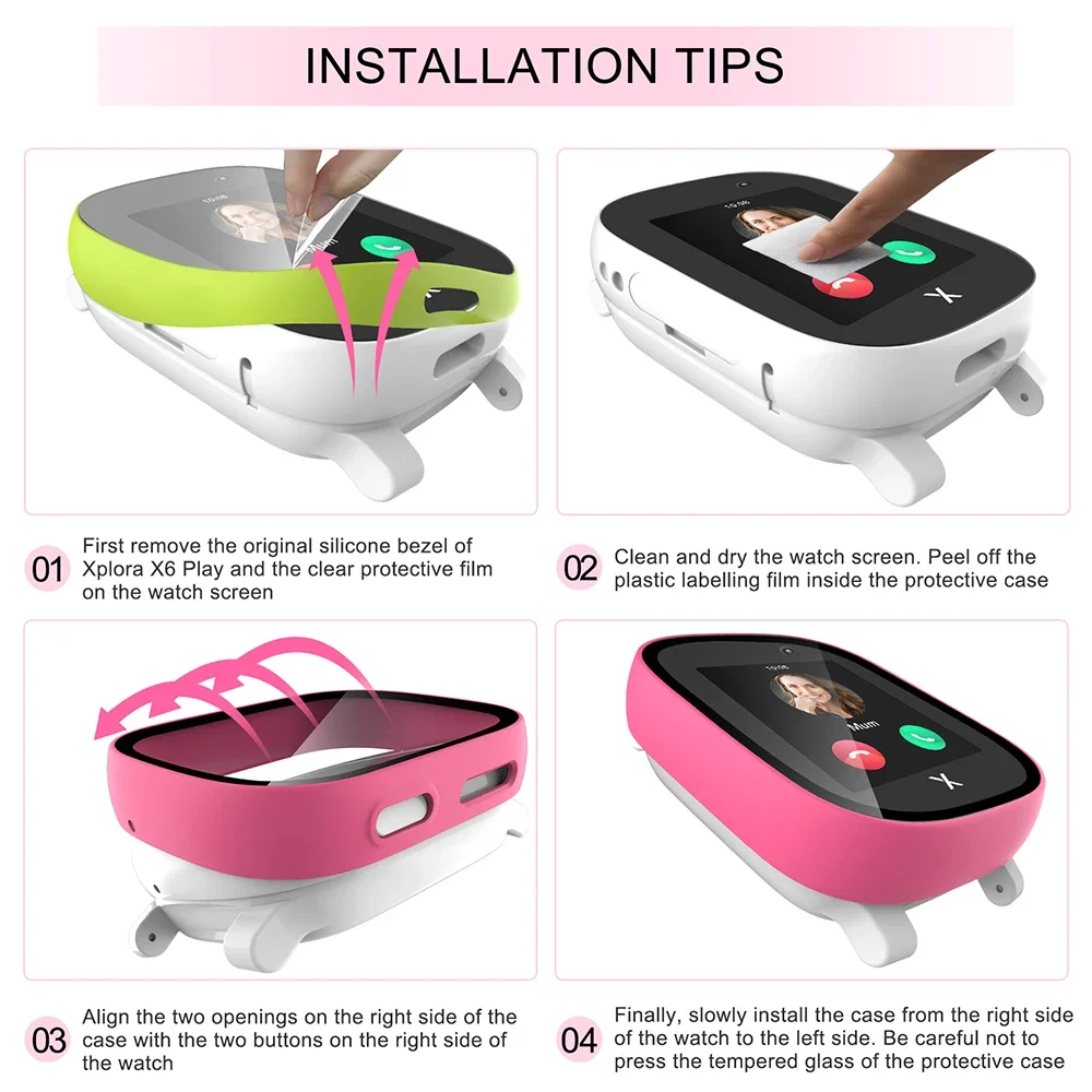 Case for Xploar X6 Play Kids S - огляд і ціна Smartwatch Watches For Children