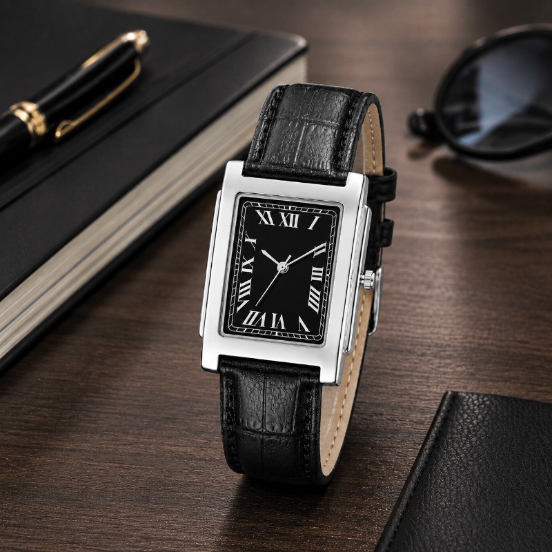 Business Men Analog Quartz Wat - огляд і ціна Smartwatch Square Watches For Men