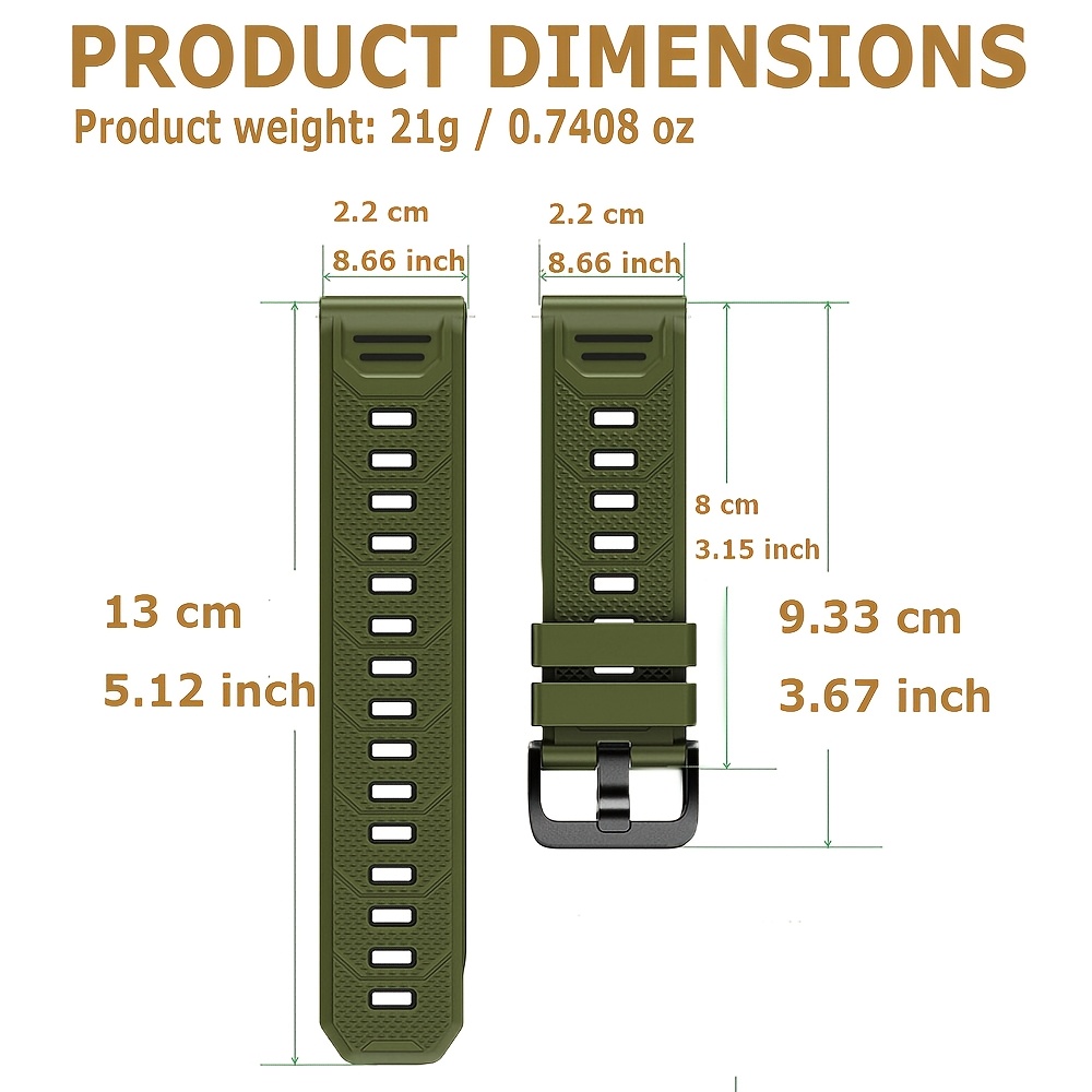 22mm Soft Silicone Watch Strap - огляд і ціна Smartwatch Stylish Watches For Women