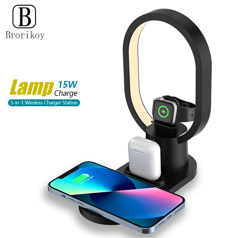 4in1 Night Light Wireless Char - огляд і ціна Watch Xs8