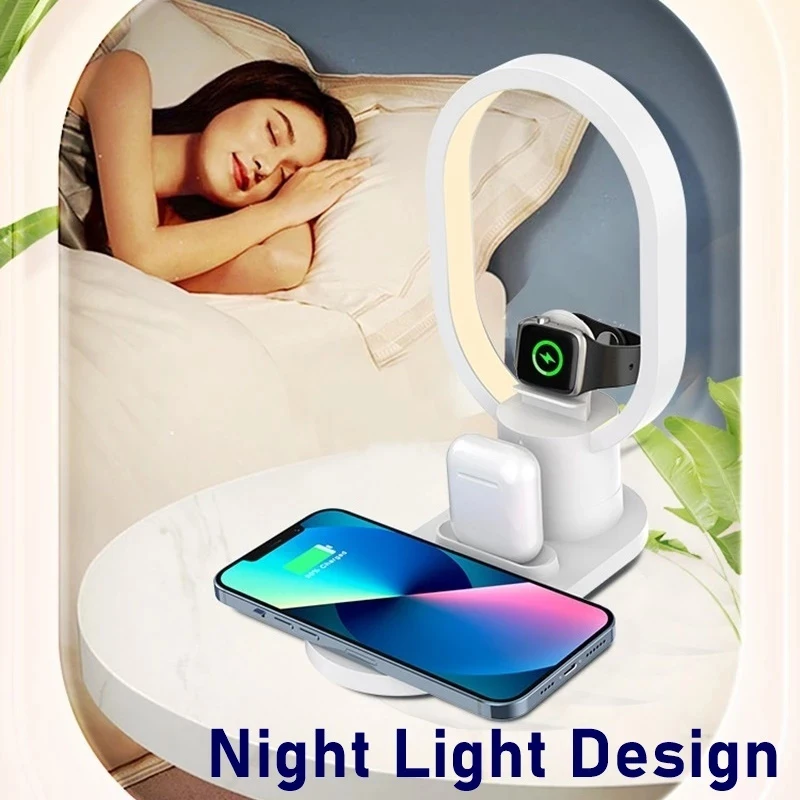 4in1 Night Light Wireless Char - огляд і ціна Watch Xs8