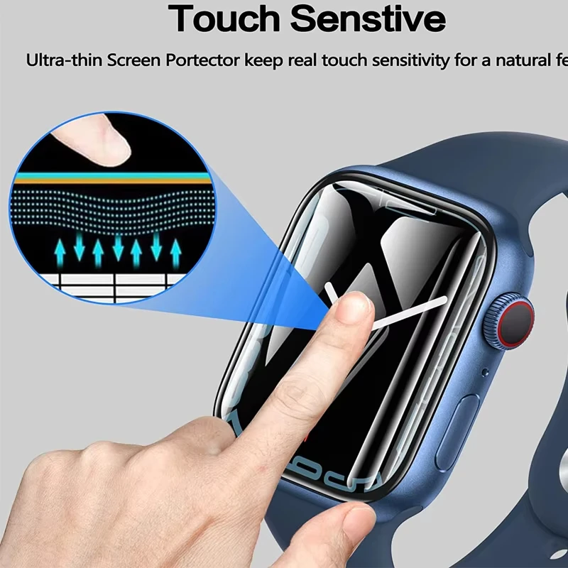 Curved Screen Protector Film F - огляд і ціна Iwatch Smartwatch Series 7