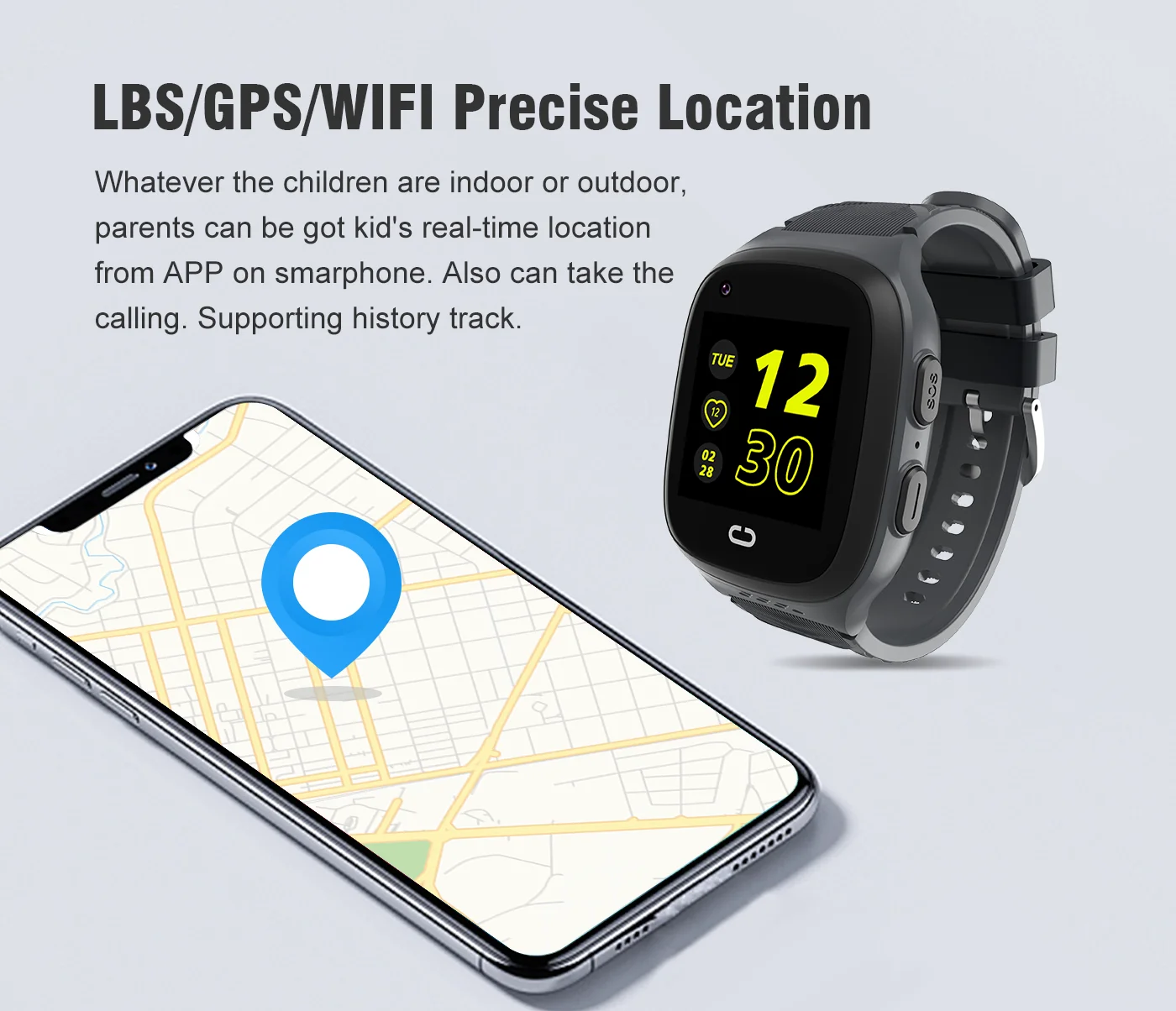 4G Kids Smartwatch SOS Waterpr - огляд і ціна Smartwatch Watches For Children