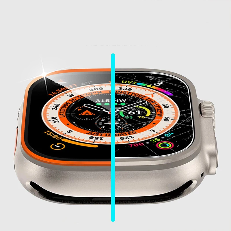 Tempered Glass for Apple Watch - огляд і ціна Smartwatch Watches For Women