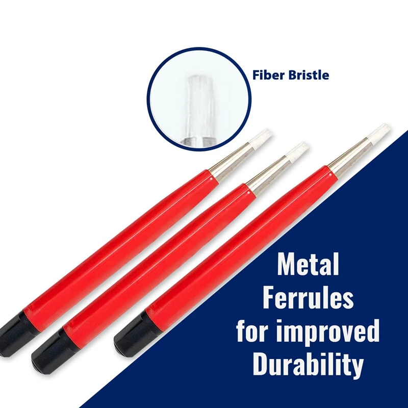 3Pcs Fiberglass Scratch Brush  - огляд і ціна Watch Polishing Cloth