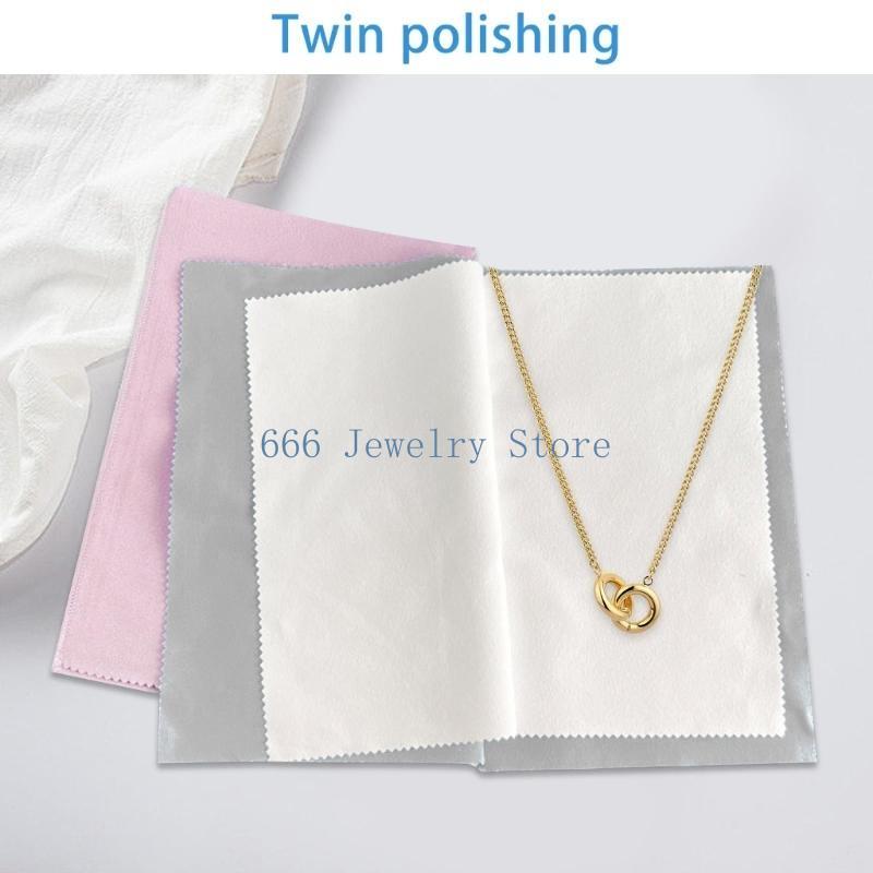 F2TD Silver Cleaning Cloth Dou - огляд і ціна Watch Polishing Cloth
