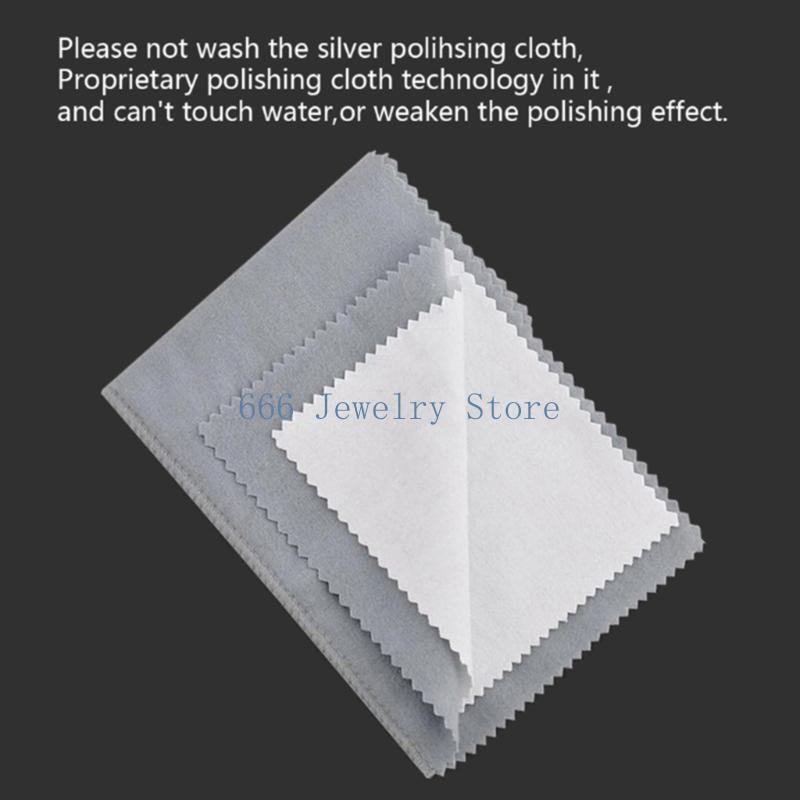 F2TD Silver Cleaning Cloth Dou - огляд і ціна Watch Polishing Cloth