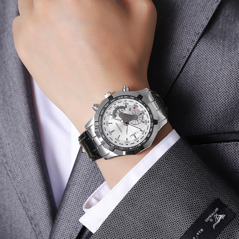 Men's Quartz Watches Calendar  - огляд і ціна Smartwatch Watches Gift For Boys