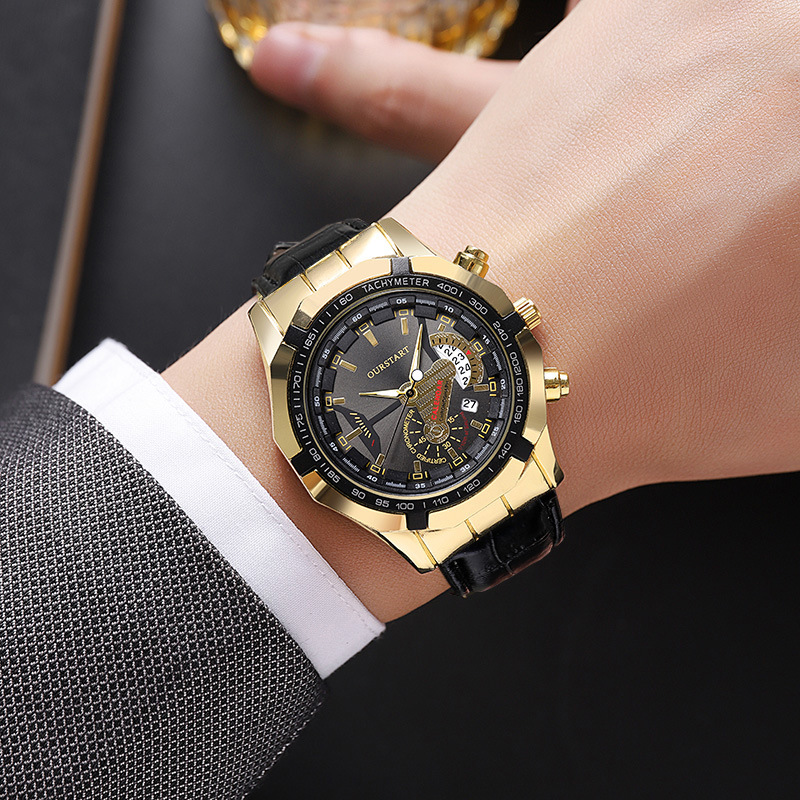 Men's Quartz Watches Calendar  - огляд і ціна Smartwatch Watches Gift For Boys