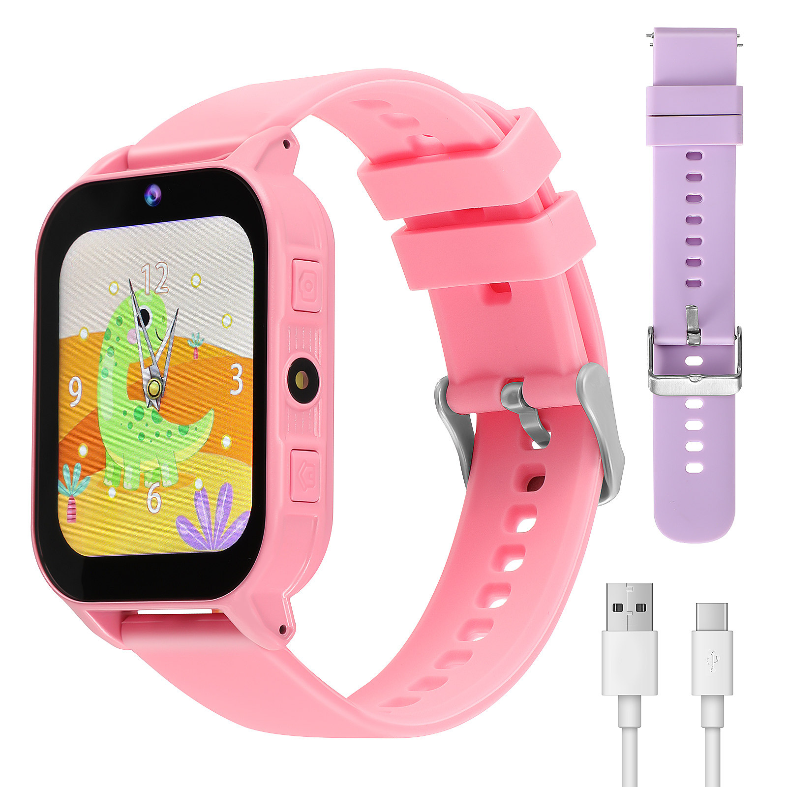 Kids Smart Watch with Games Di - огляд і ціна Smartwatch Pink Watches For Kids