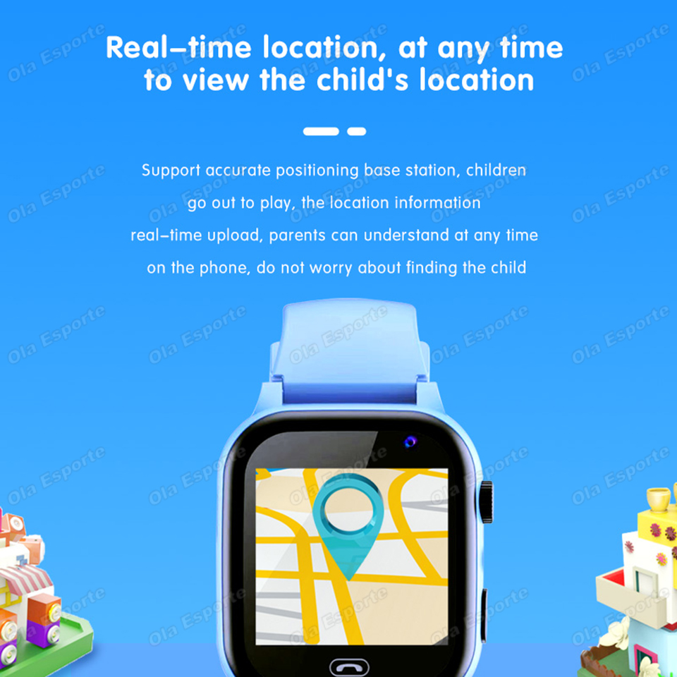 2026 New Mini Kids Phone 4G Si - огляд і ціна Smartwatch Watches For 12 Year Old Boy