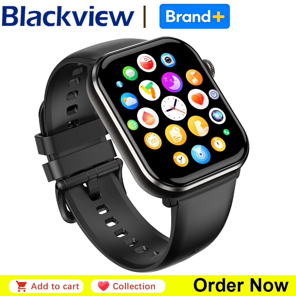 Blackview R60 Bluetooth Call S - огляд і ціна Smartwatch Square Watches For Men