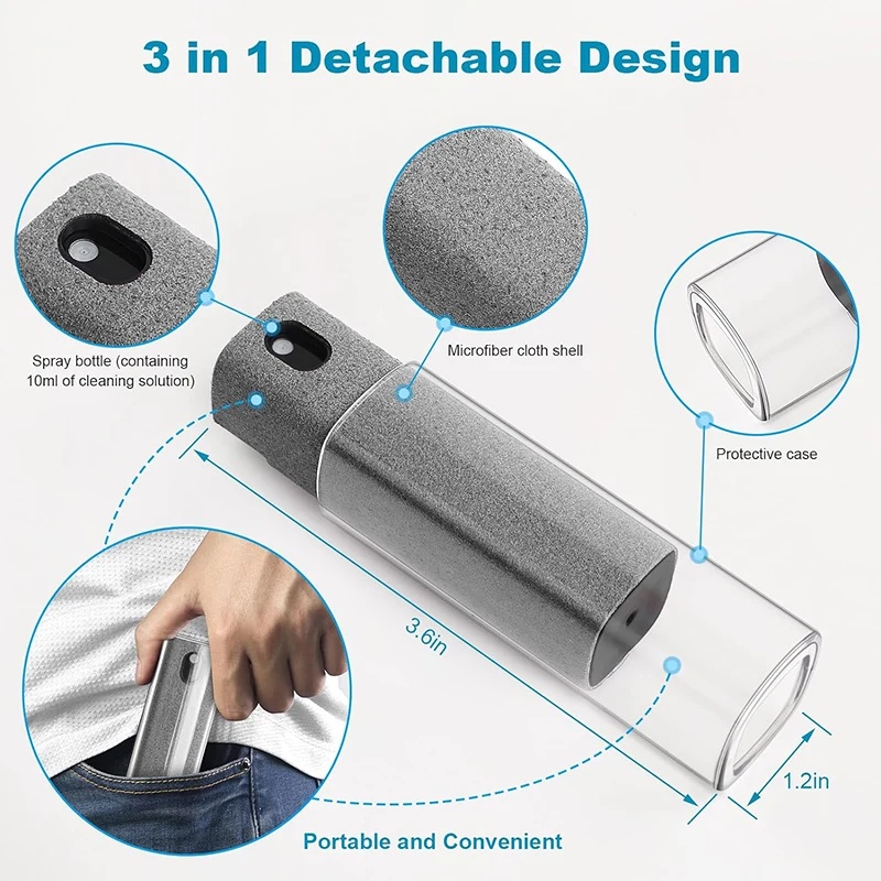Mini Screen Cleaner Spray Smar - огляд і ціна Watch Polishing Cloth