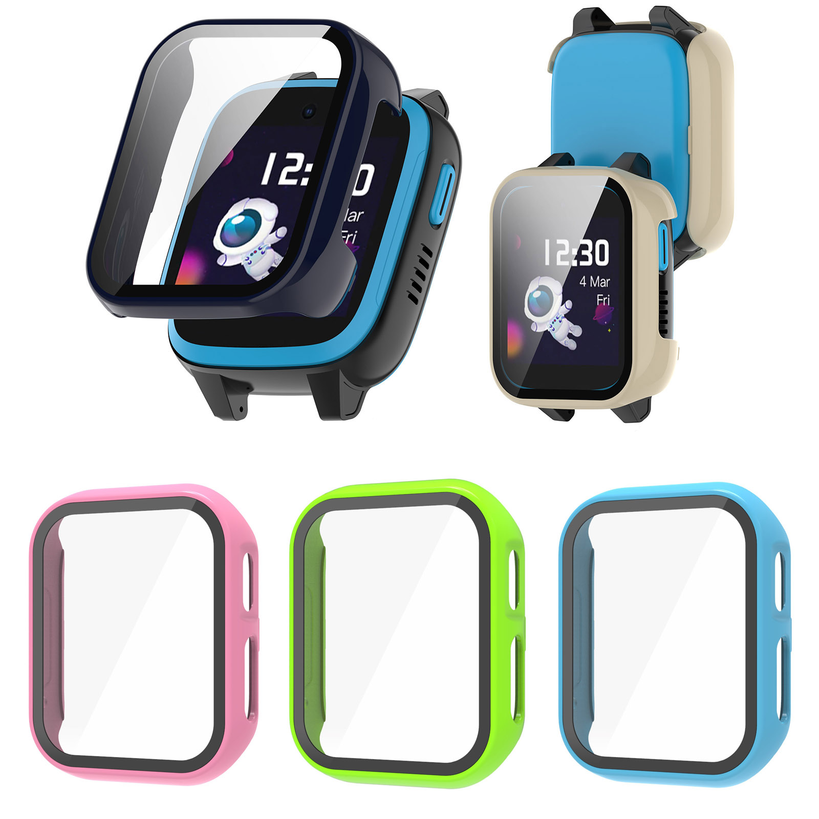 Hard Edge Shell Glass Screen P - огляд і ціна Smartwatch Watches For Children