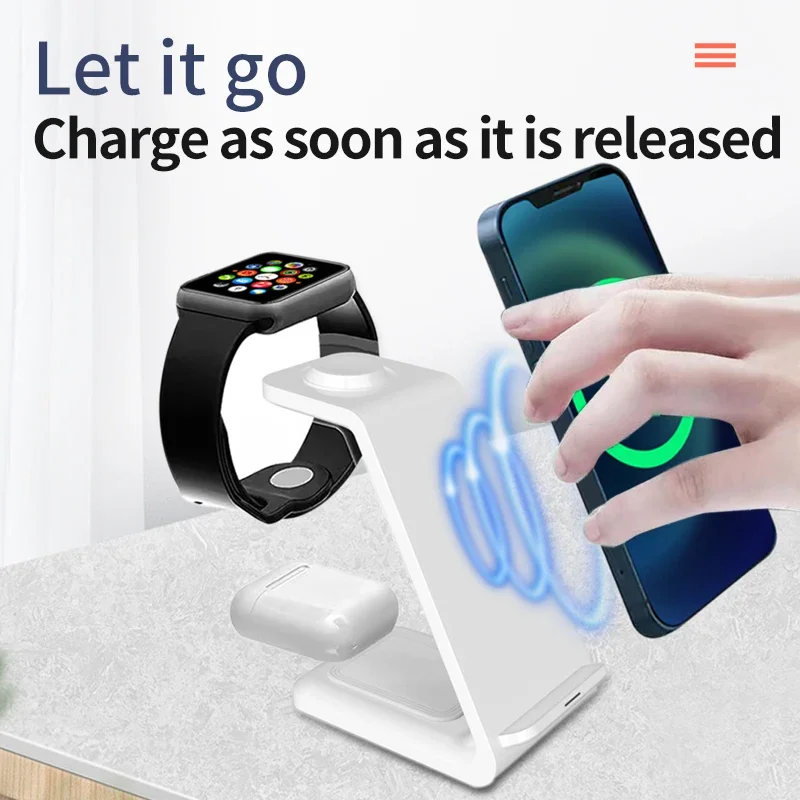 30W 3 In 1 Wireless Charger  S - огляд і ціна Watch Xs8