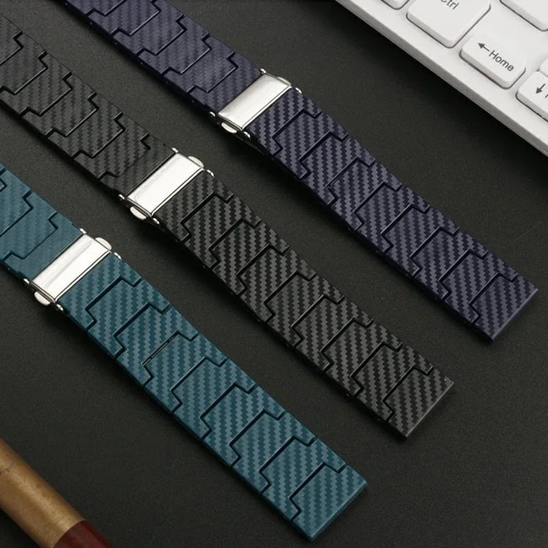 20mm 22mm Carbon Fiber Band Fo - огляд і ціна Smartwatch Samsung Watches For Women