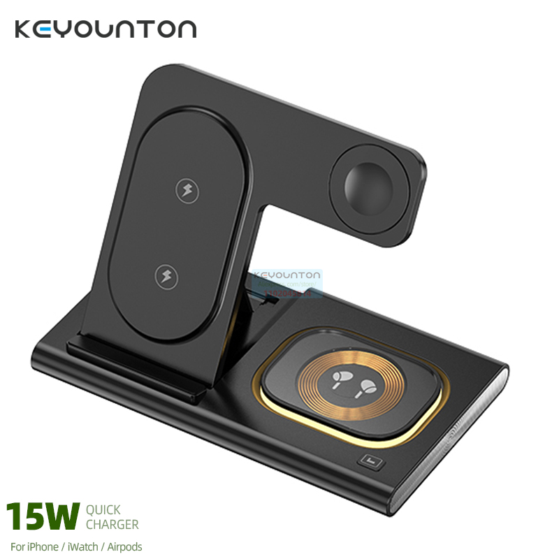 3 In 1 Wireless Charger For iP - огляд і ціна Watch Xs8