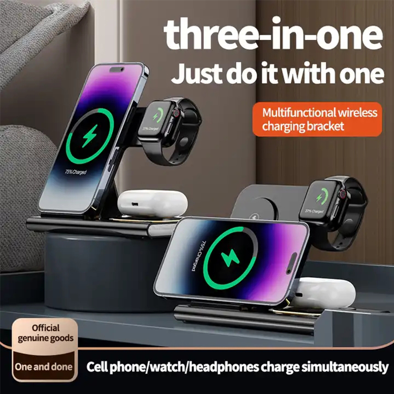 3 In 1 Wireless Charger For iP - огляд і ціна Watch Xs8