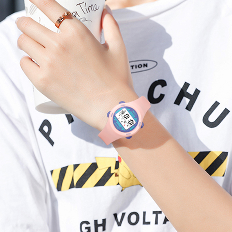 Children's Electronic Watch Gi - огляд і ціна Smartwatch Pink Watches For Kids