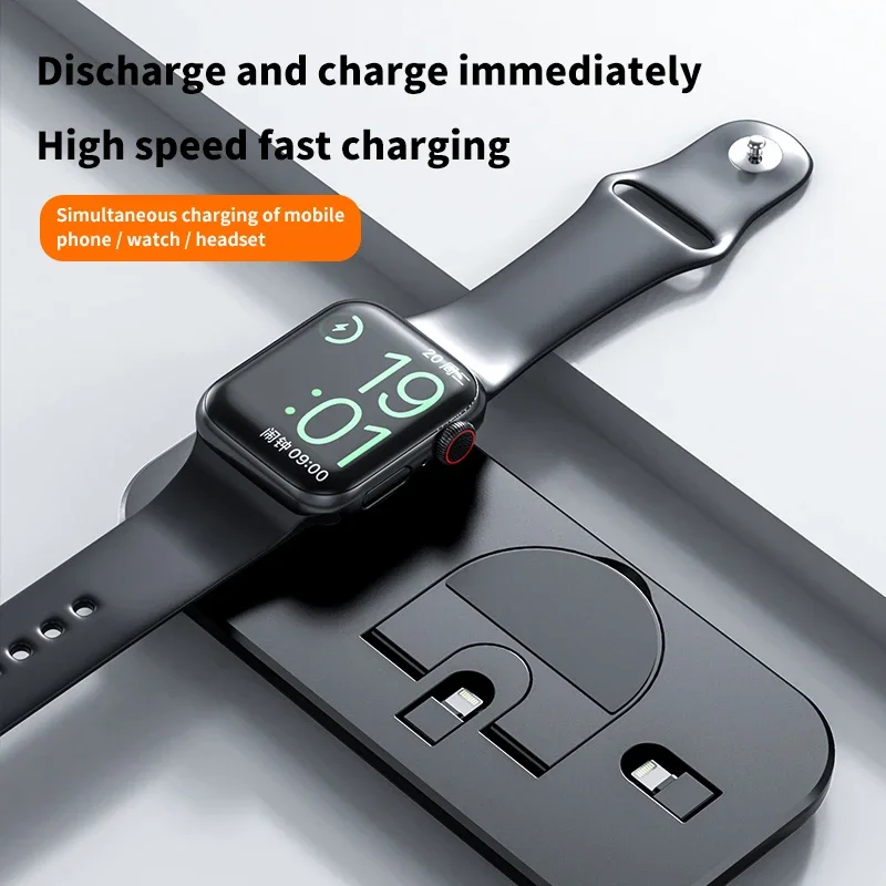 3 in 1 Wireless Charger Stand  - огляд і ціна Watch Xs8