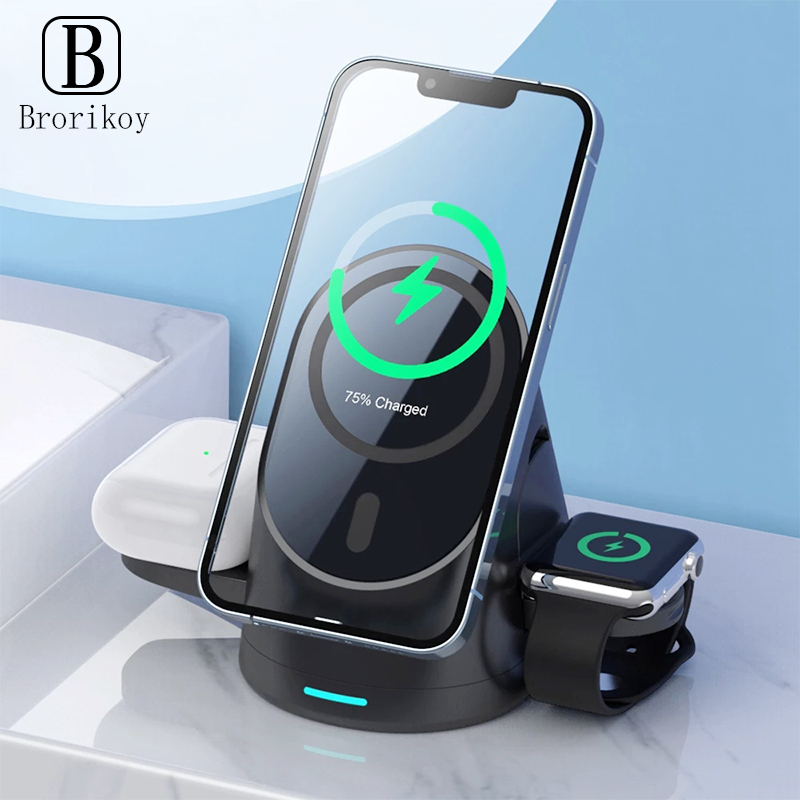 15W Magnetic Wireless Charger  - огляд і ціна Watch Xs8