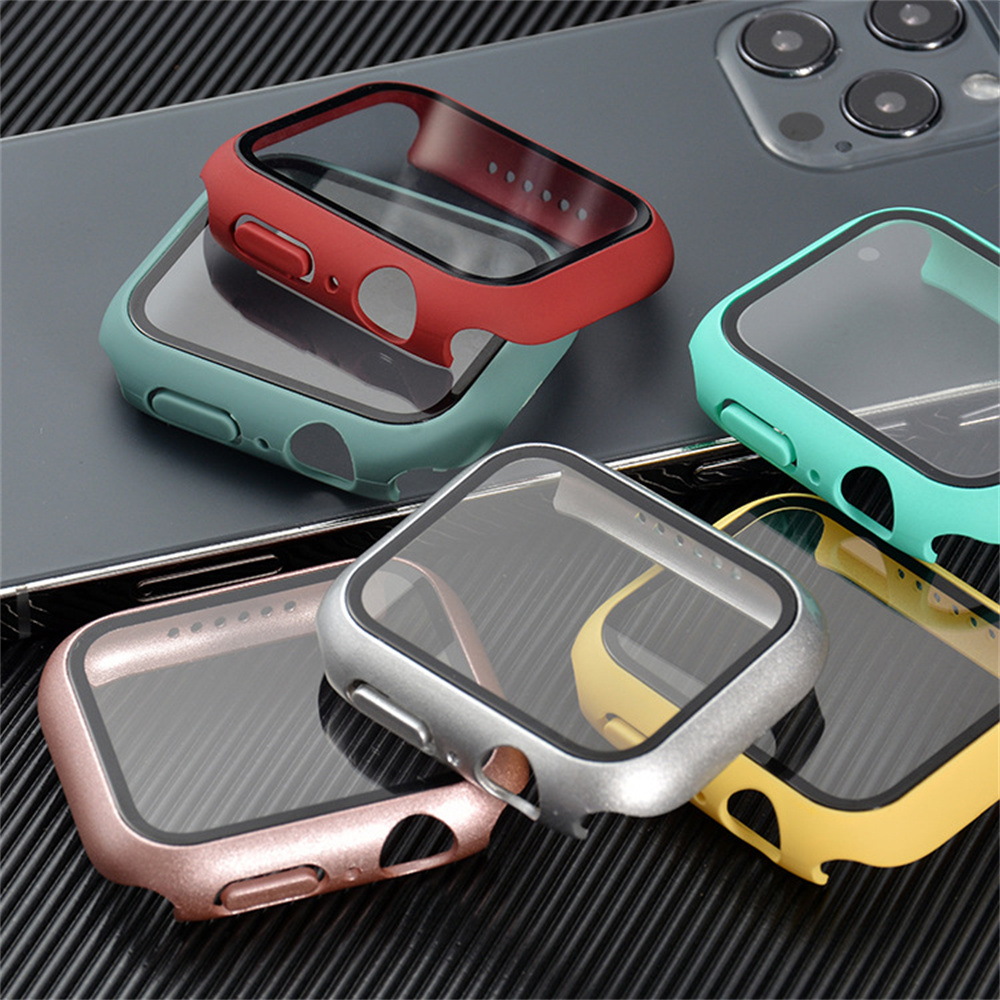 Tempered Glass+ Case For apple - огляд і ціна Iwatch Smartwatch Series 7