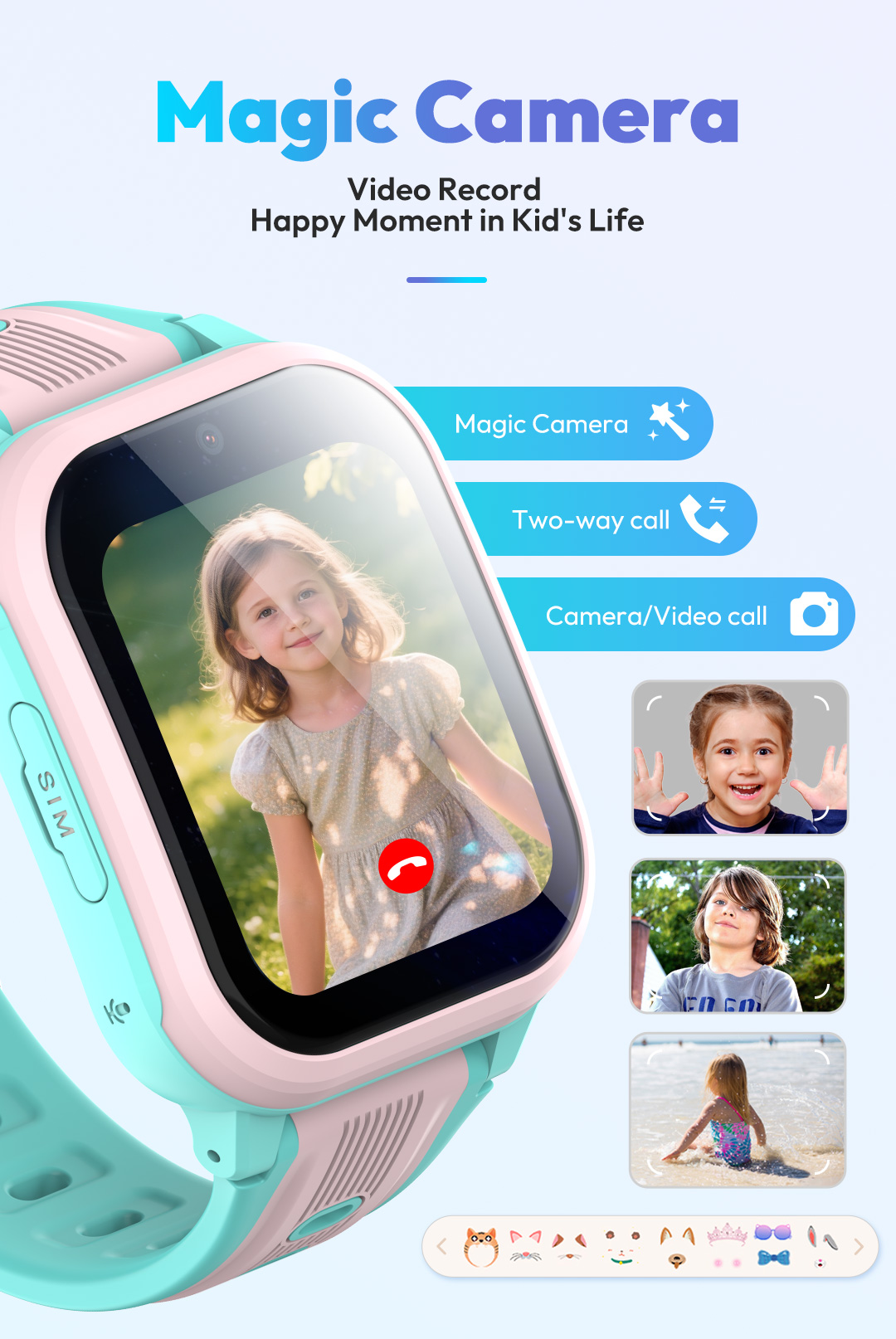 KT41 Smart Watch - 4G Phone Ch - огляд і ціна Smartwatch Watches Gift For Boys