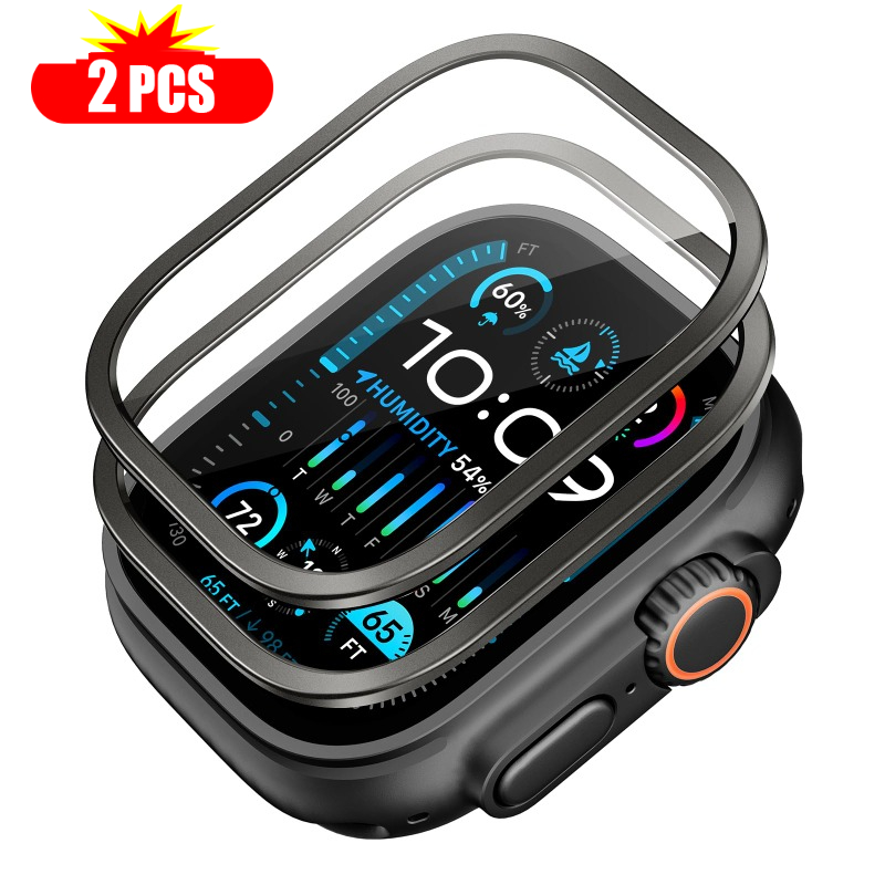 2pcs Tempered Glass for Apple  - огляд і ціна Smartwatch Watches For Women