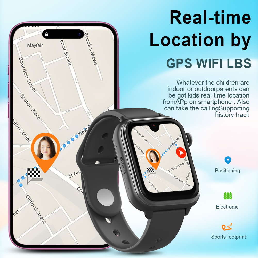 Wonlex KT37 GPS Smart Watch Ki - огляд і ціна Smartwatch Watches For Children