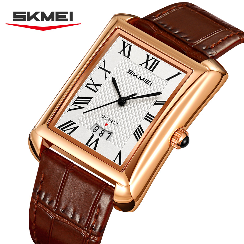SKMEI 2575 Classic Men's Quart - огляд і ціна Smartwatch Square Watches For Men