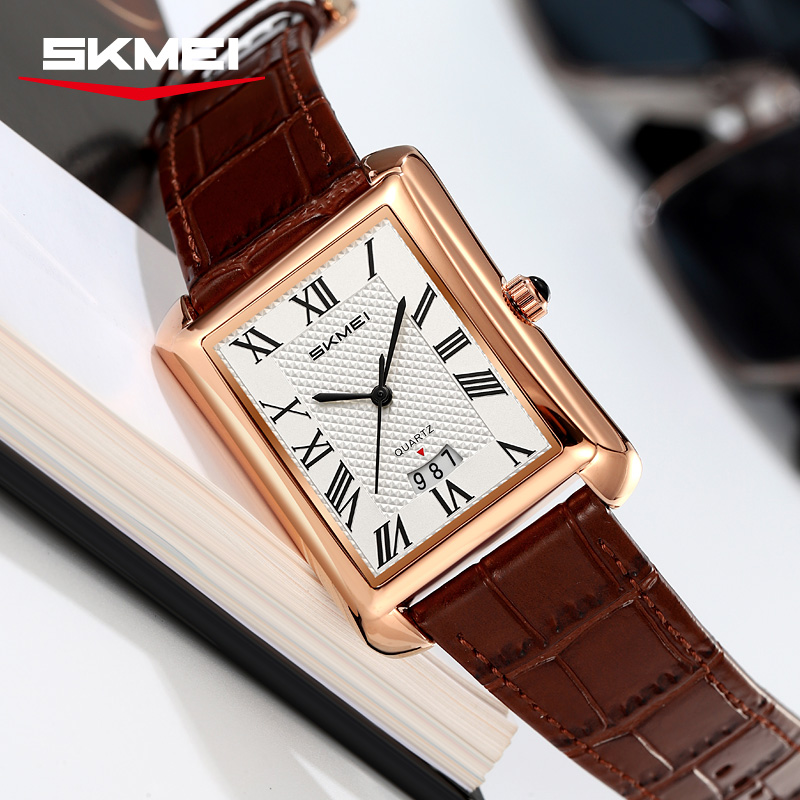 SKMEI 2575 Classic Men's Quart - огляд і ціна Smartwatch Square Watches For Men