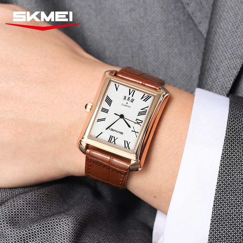 SKMEI 2575 Classic Men's Quart - огляд і ціна Smartwatch Square Watches For Men