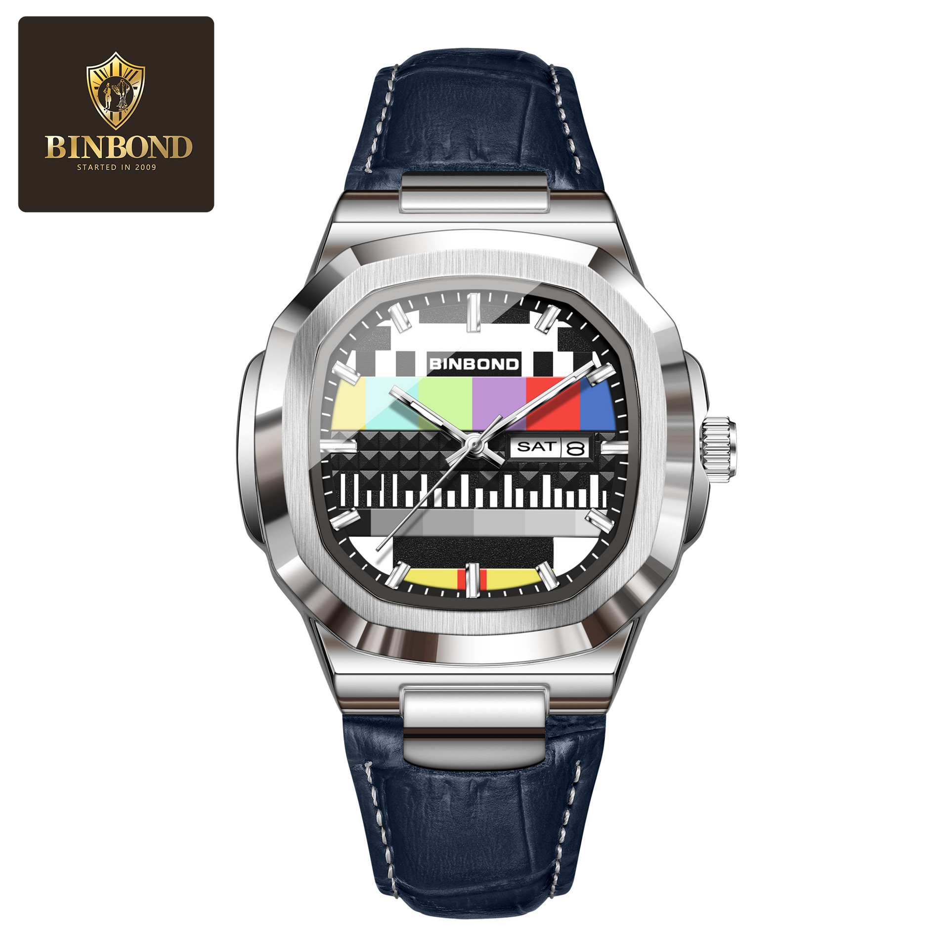 BINBOND  Genuine Square Watch  - огляд і ціна Smartwatch Square Watches For Men